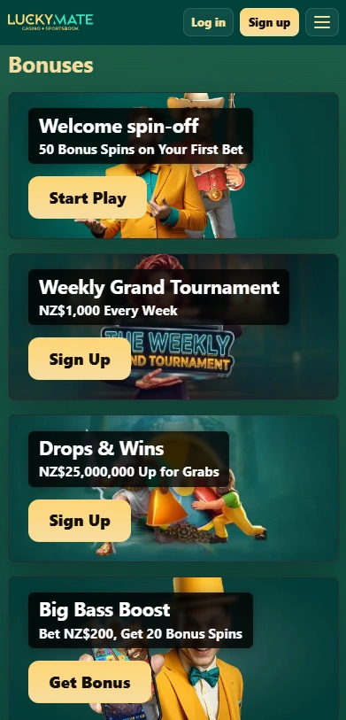 LuckyMate Casino App